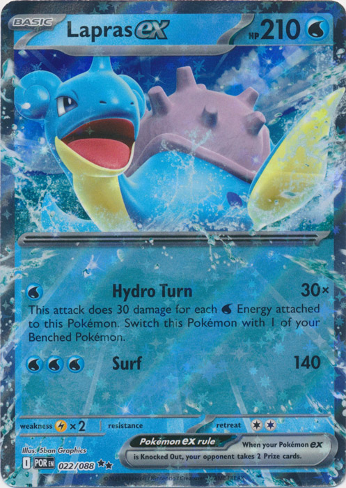 POR 022/088 Lapras ex