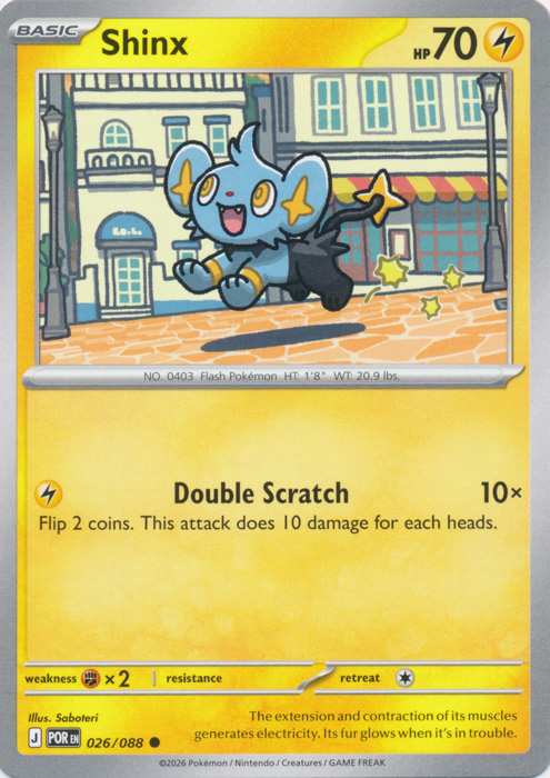 POR 026/088 Shinx
