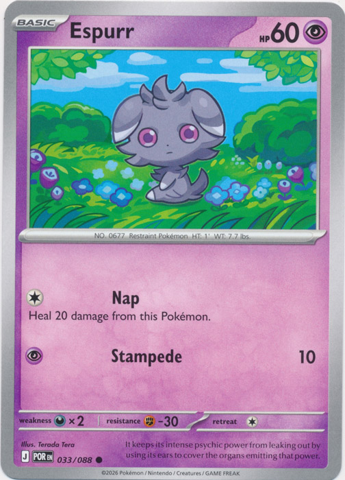 POR 033/088 Espurr
