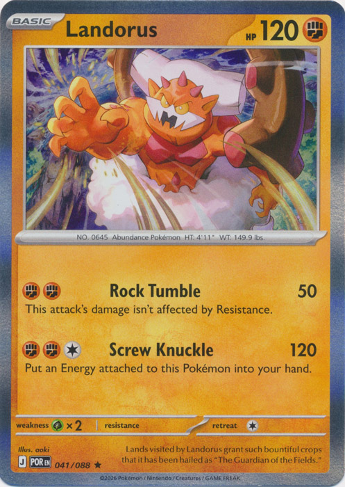 POR 041/088 Landorus