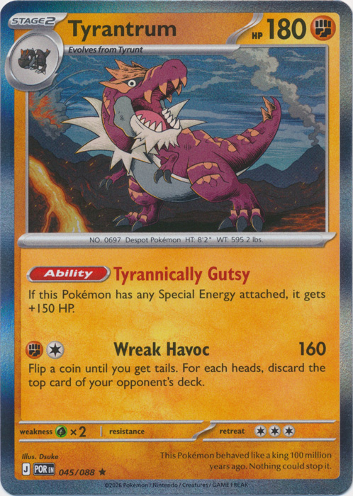 POR 045/088 Tyrantrum