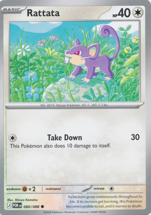 POR 060/088 Rattata