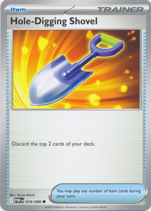 POR 074/088 Hole-Digging Shovel