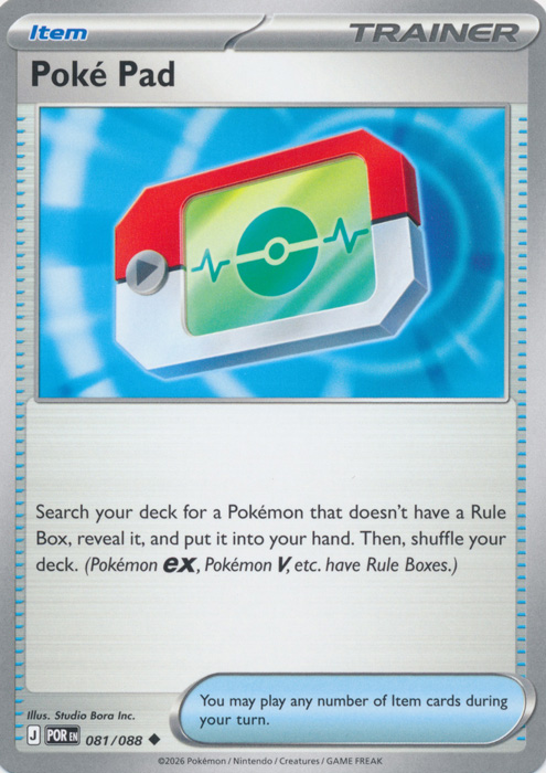 POR 081/088 Poke Pad