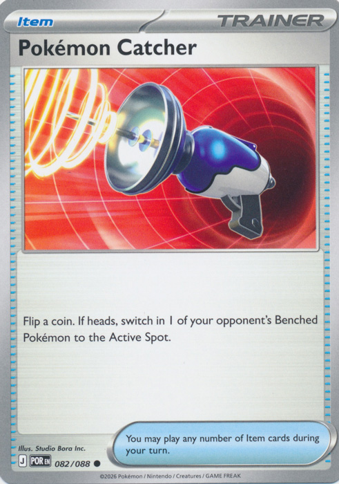 POR 082/088 Pokemon Catcher