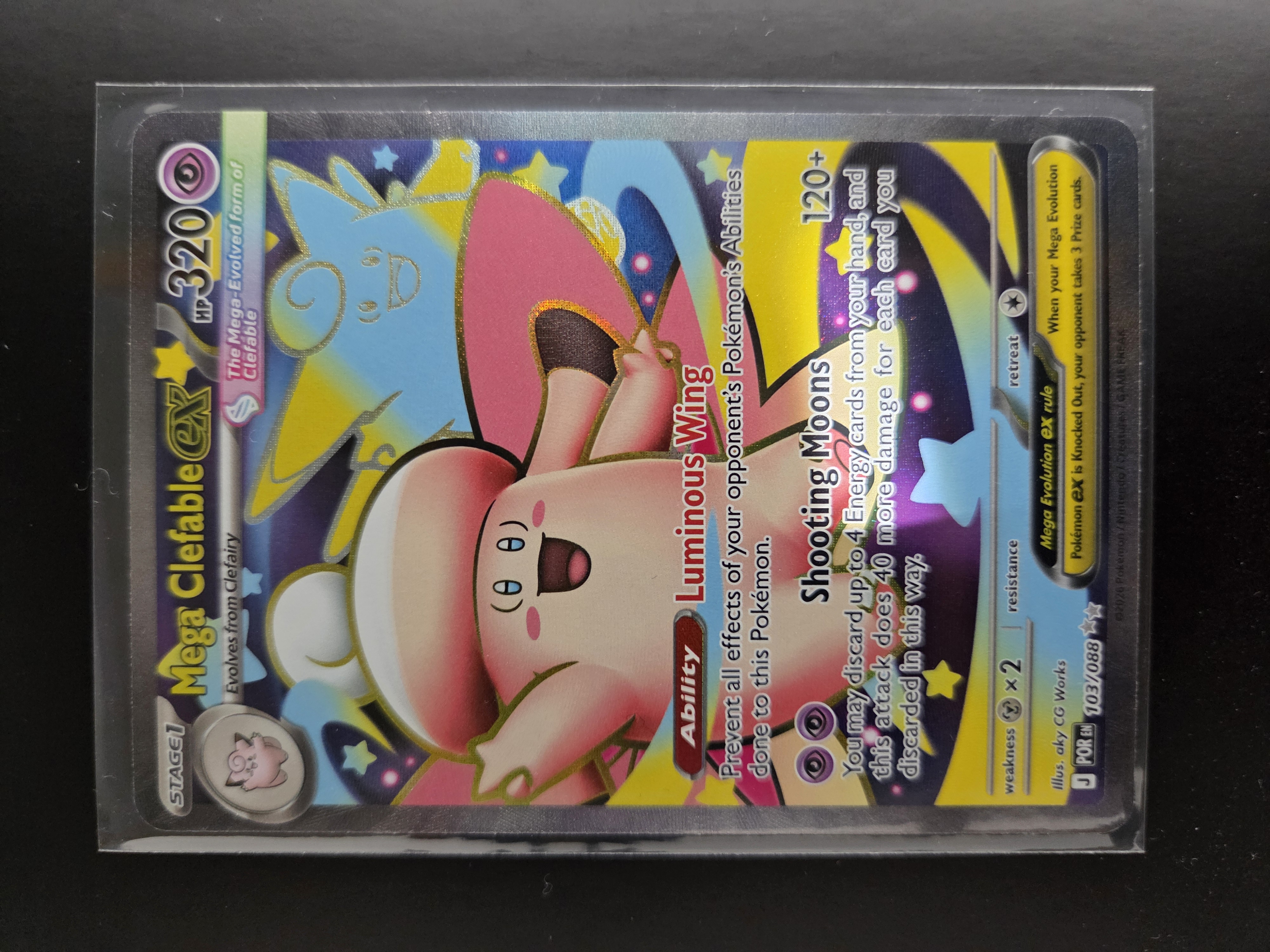 POR 103/088 Mega Clefable ex