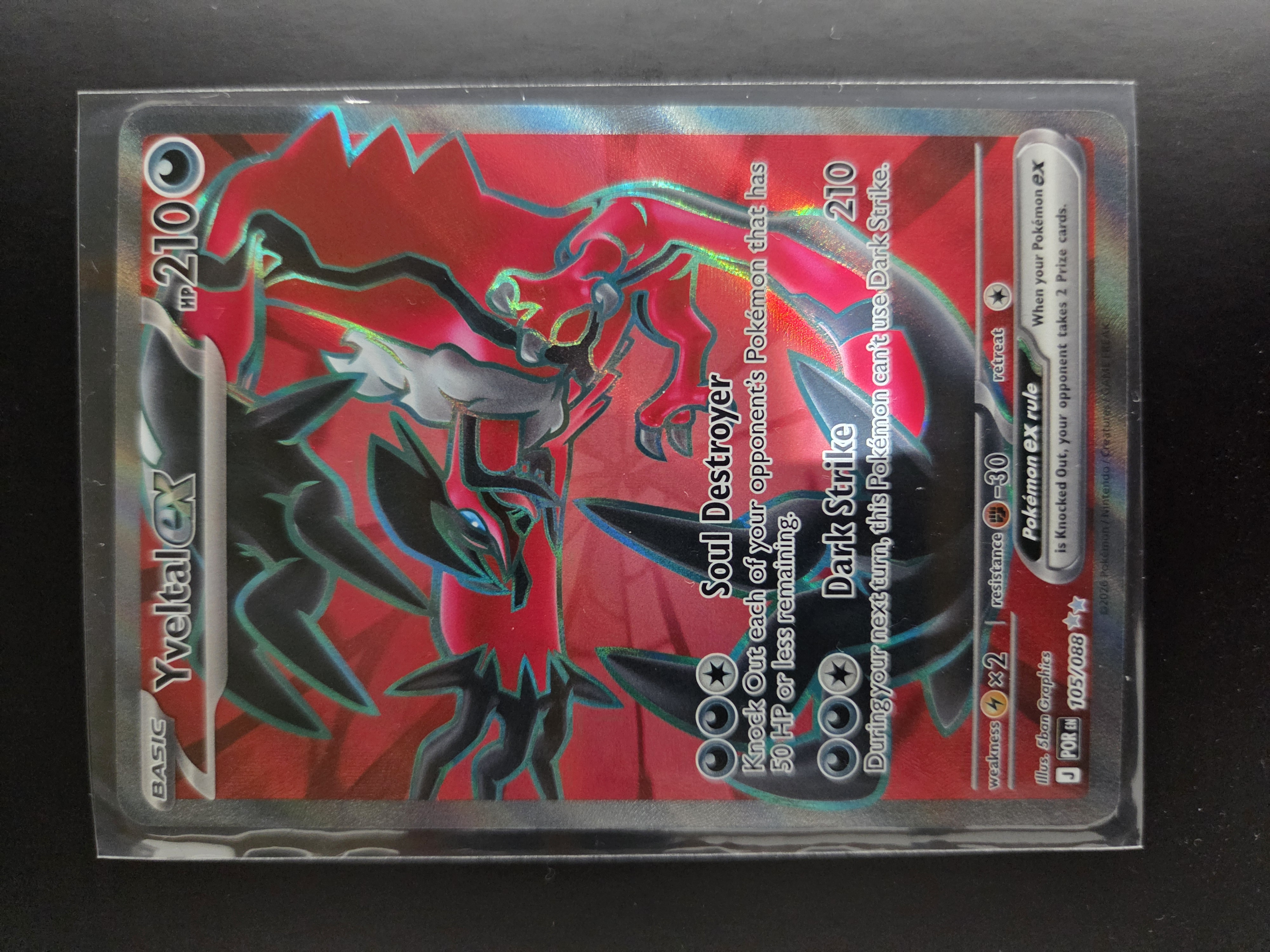 POR 105/088 Yveltal ex