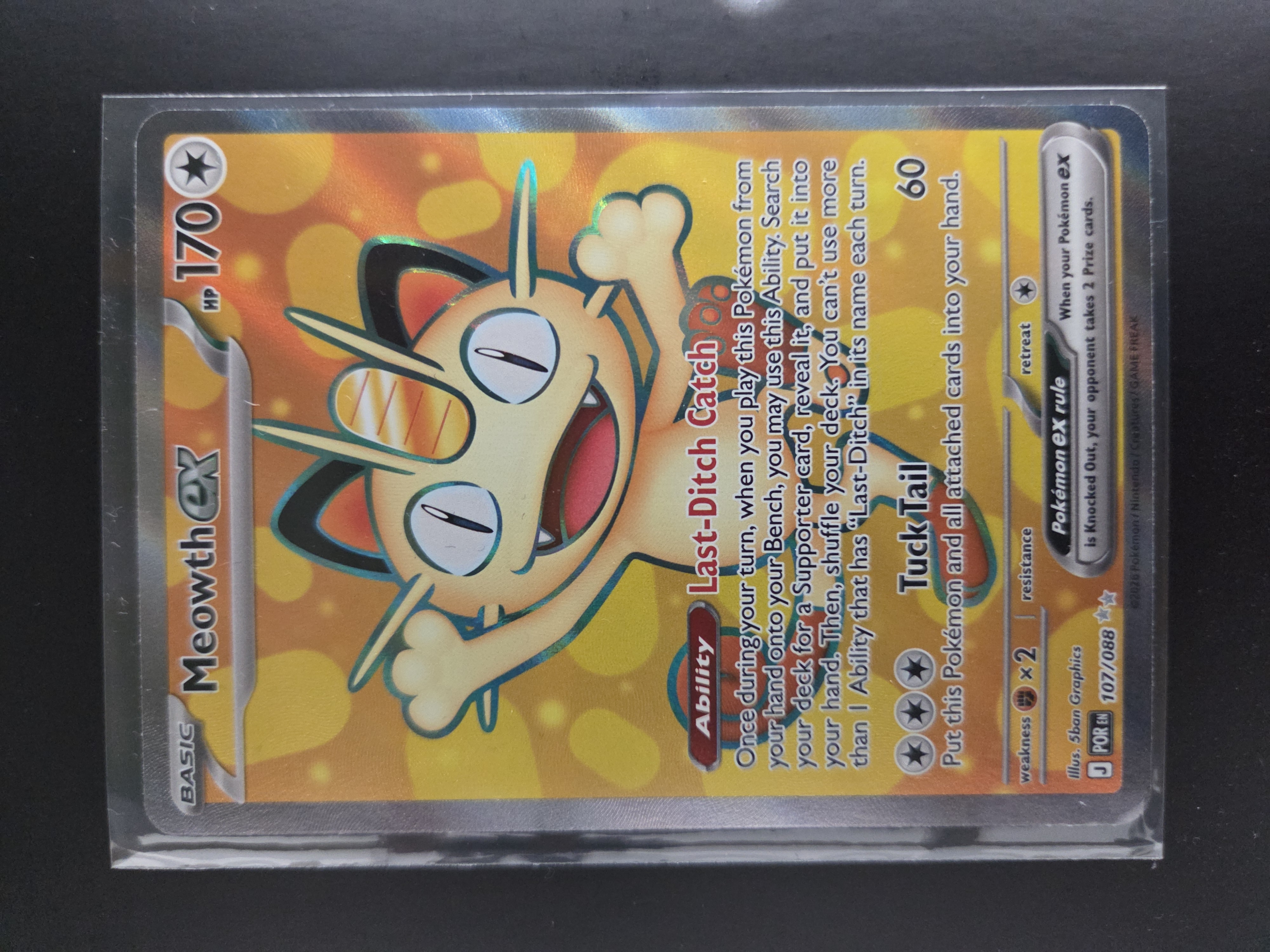 POR 107/088 Meowth ex