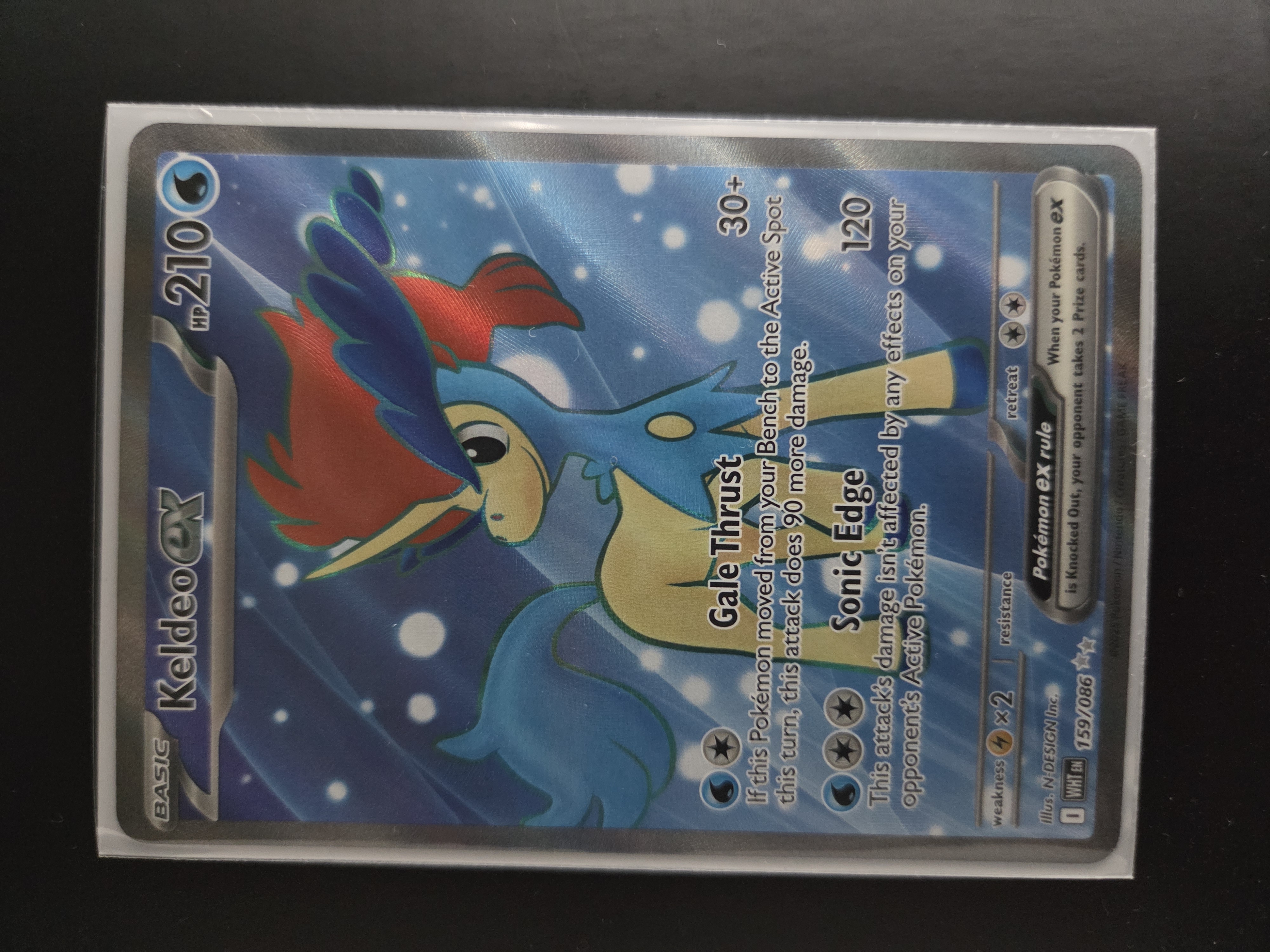 WHT 159/086 Keldeo ex