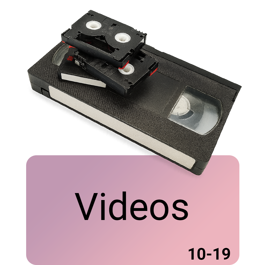 Video Tape Transfer 10+
