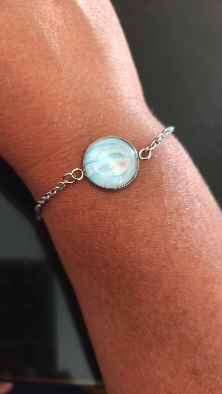 Bracelet de l'Appel argenté