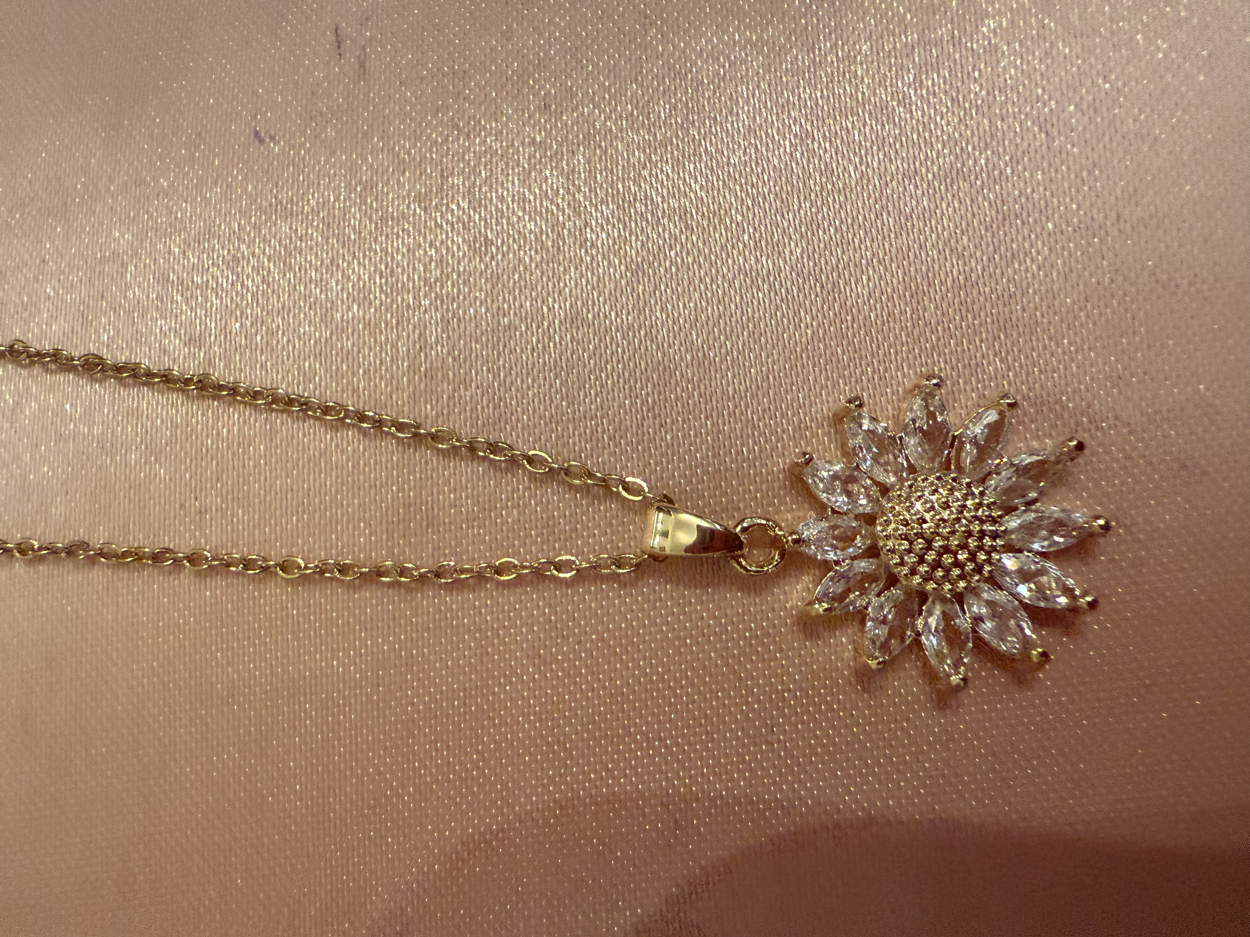 Sunflower Necklace