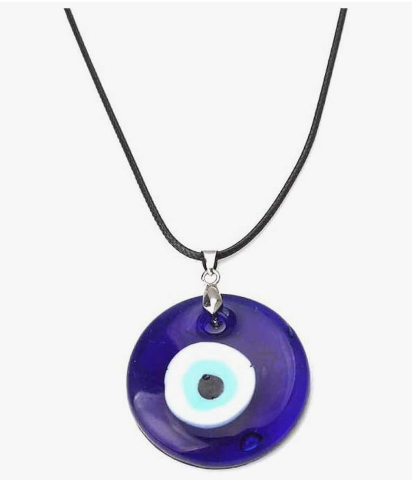Evil eye pendant necklace