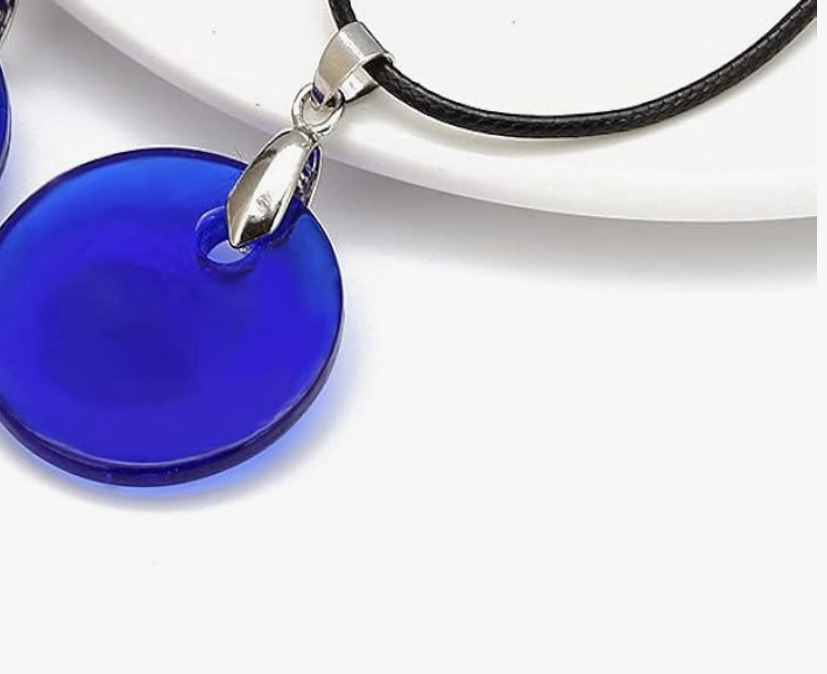 Evil eye pendant necklace