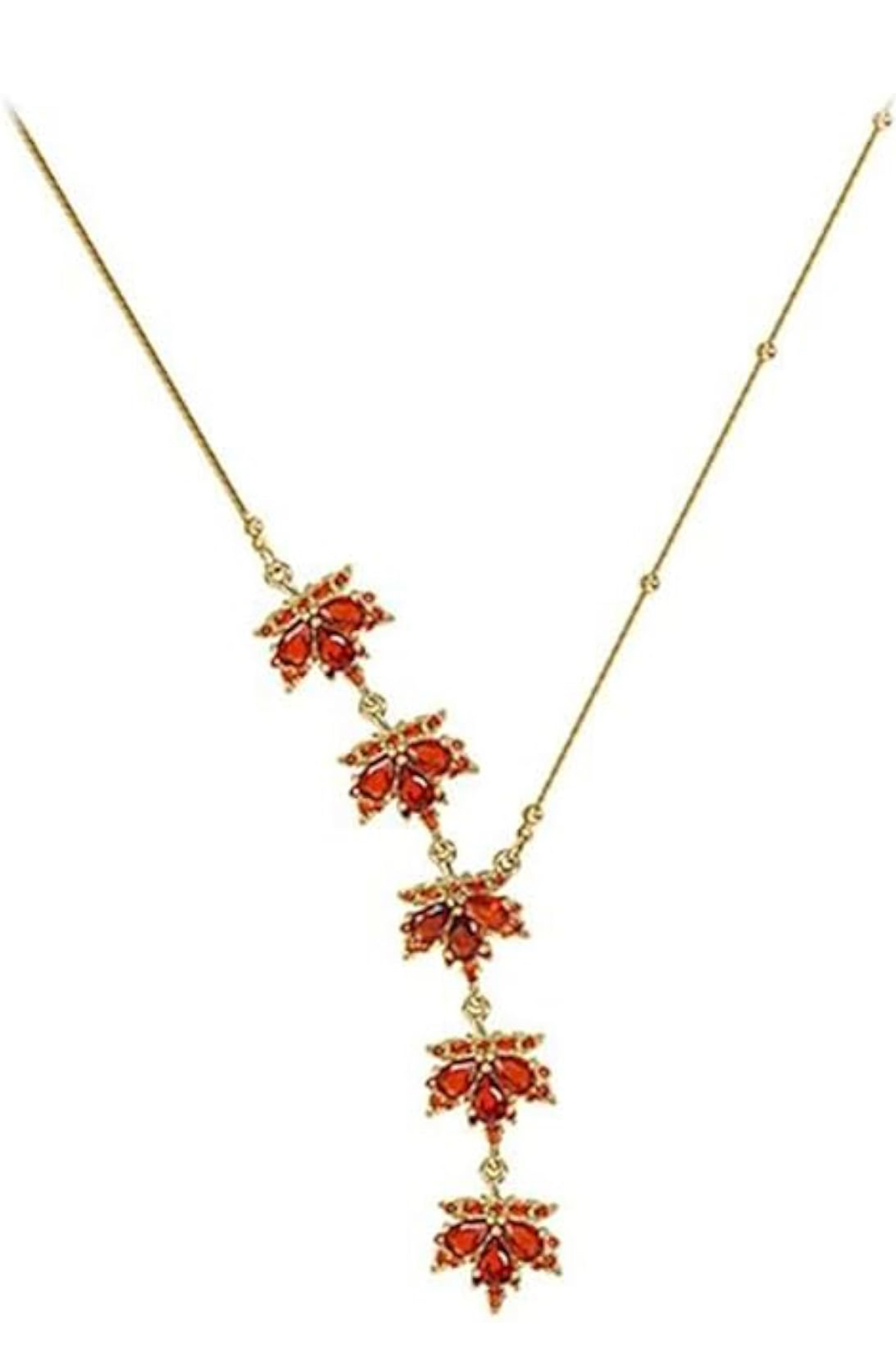 Women’s Fall leaves necklace
