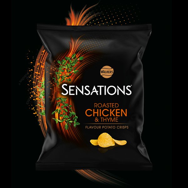 Walkers Sensations Chicken & Thyme Sharing Crisps 65g