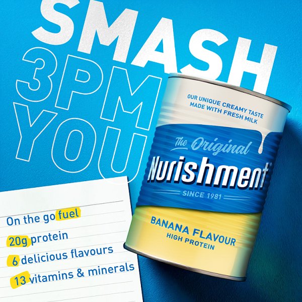 Nurishment The Original Banana Flavour 400g