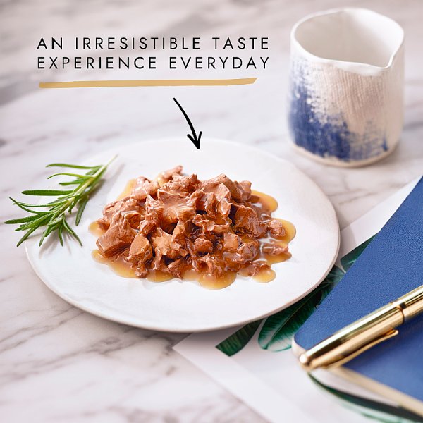 GOURMET Perle Connoisseur's Collection in Gravy Wet Cat Food 12x85g