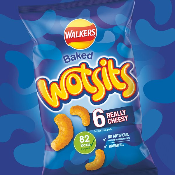 Walkers Wotsits Cheese Grab Bag Crisps 22.5g