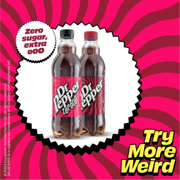 Dr Pepper Zero 500ml