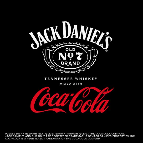 Jack Daniel's and Coca-Cola Zero 330ml