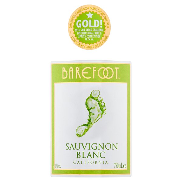 Barefoot Sauvignon Blanc White Wine 75cl