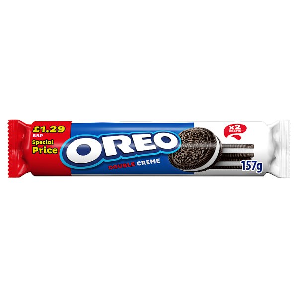 Oreo Double Creme Sandwich Biscuits 157g
