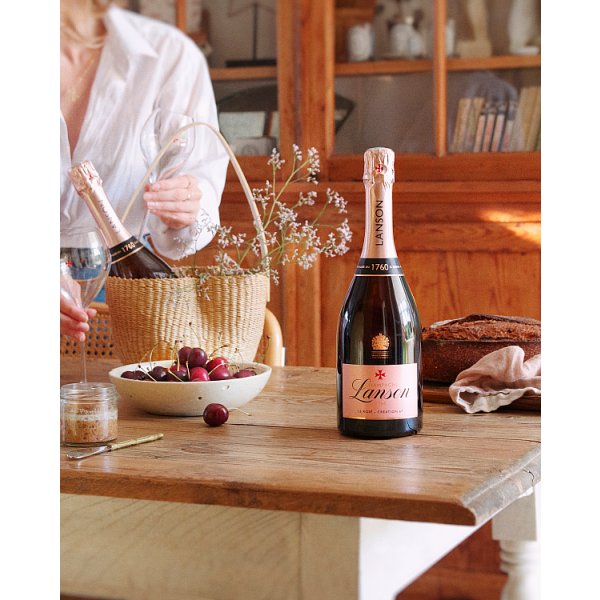 Champagne Lanson Le Rosé Création 75cl