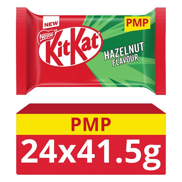 KitKat 4 Finger Hazelnut Chocolate Biscuit Bar 41.5g