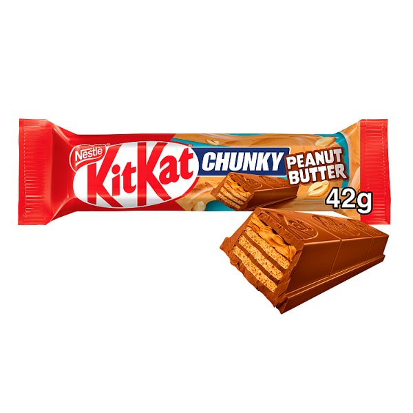Kit Kat Chunky Peanut Butter Milk Chocolate Bar 42g