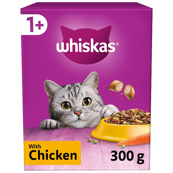 Whiskas 1+ with Delicious Chicken 300g