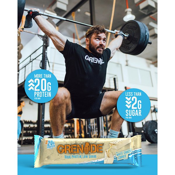 Grenade White Chocolate Cookie Flavour 60g