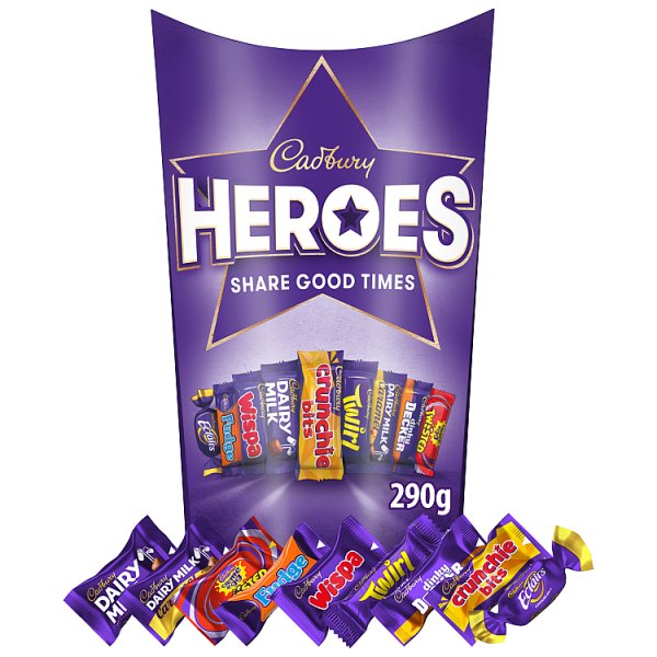 Cadbury Heroes Chocolate Gift Box 290g