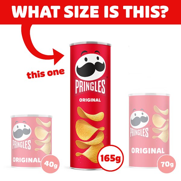 Pringles Original Sharing Crisps 165g