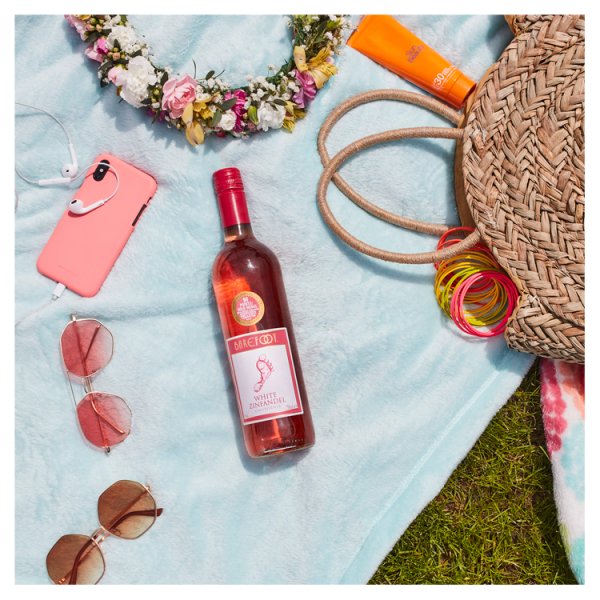 Barefoot White Zinfandel Rose Wine 75cl