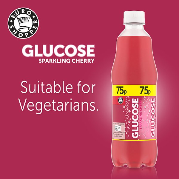 Euro Shopper Glucose Sparkling Cherry 500ml