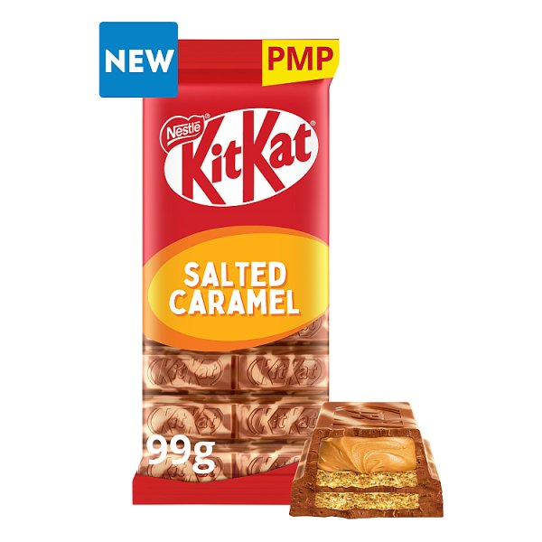 KitKat Salted Caramel Chocolate Sharing Bar 99g
