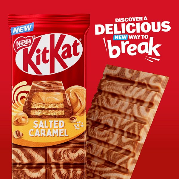 KitKat Salted Caramel Chocolate Sharing Bar 99g