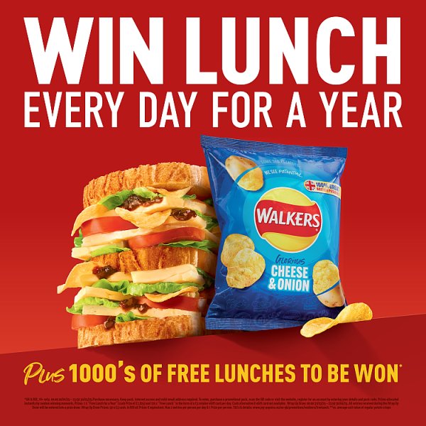 Walkers Ready Salted Crisps 32.5g