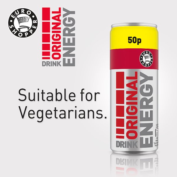 Euro Shopper Original Energy Drink 250ml