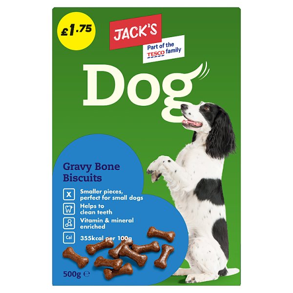 Jack's Dog Gravy Bone Biscuits 500g