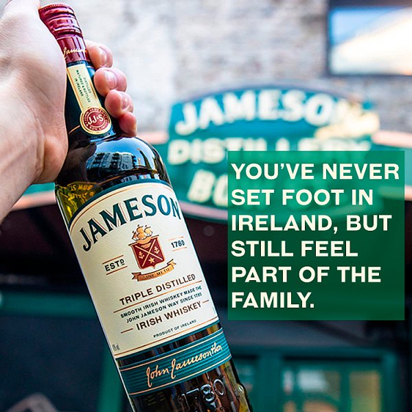 Jameson Irish Whiskey 70cl