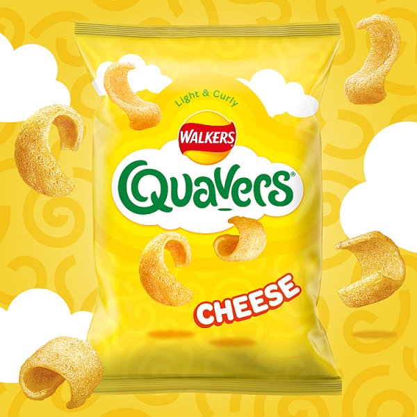 Walkers Quavers Cheese Grab Bag Crisps 20g