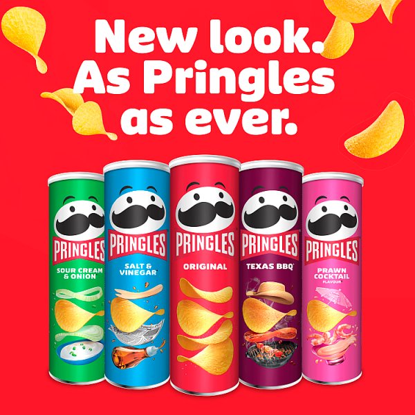 Pringles Sour Cream & Onion Snacking Crisps 40g