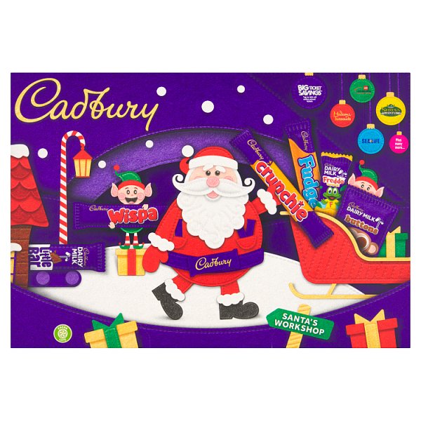 Cadbury Chocolate Christmas Selection Box 125g