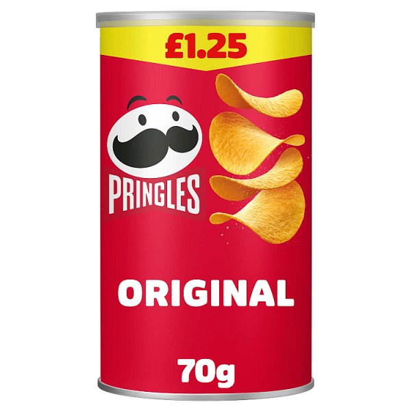 Pringles Original Snacking Crisps 70g