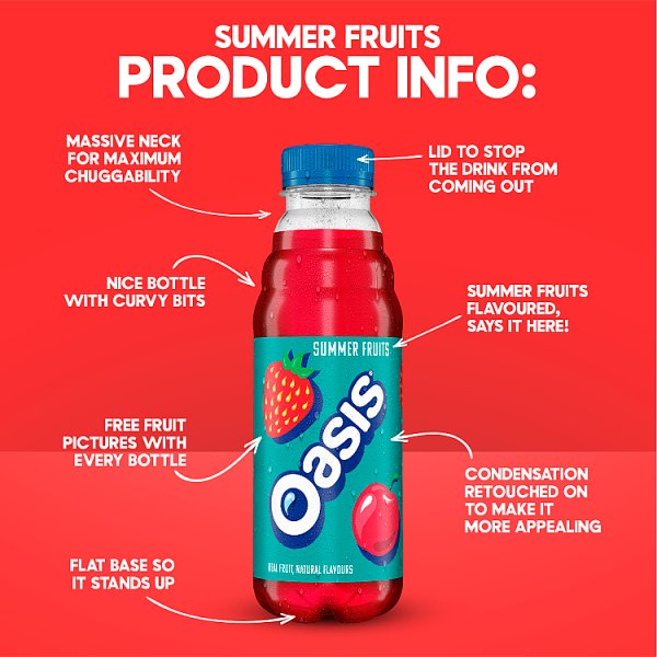 Oasis Summer Fruits 500ml
