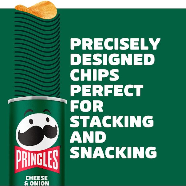 Pringles Cheese & Onion Sharing Crisps 165g