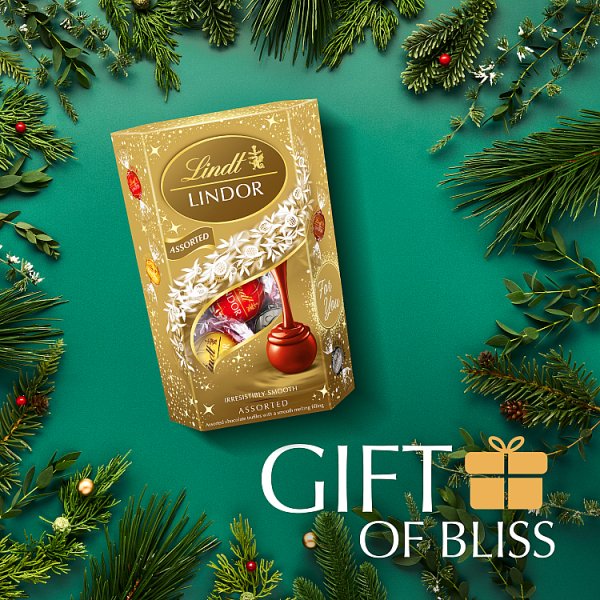 Lindt Lindor Assorted Chocolate Truffles Box 200g