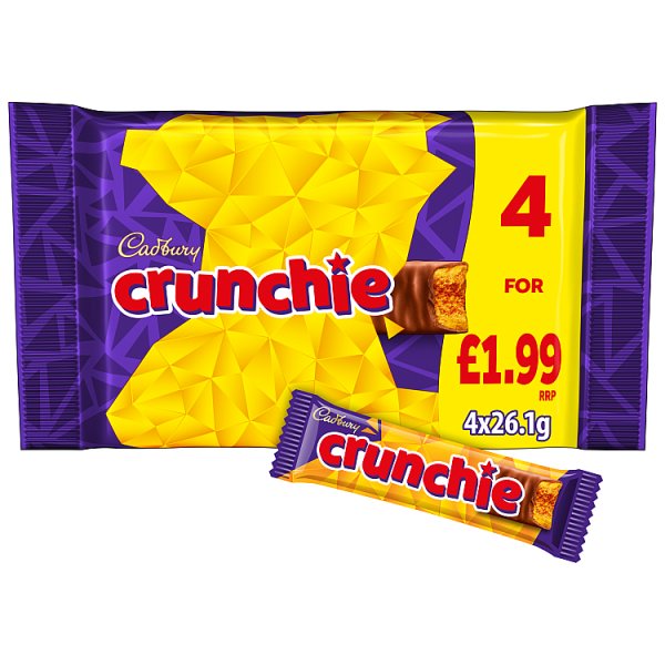 Cadbury Crunchie Chocolate Bar 104.4g